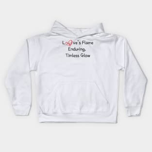 Love Flame Kids Hoodie